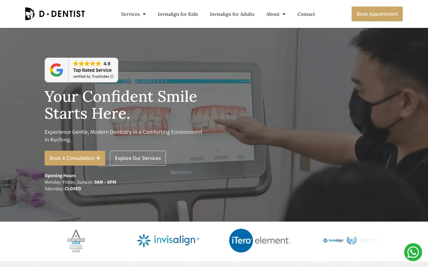 D. Dentist, a website built by HPA