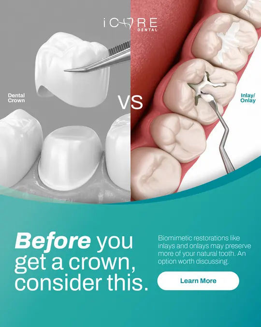 Before you get a crown, patient education ad made by HPA for a Malaysian clinic